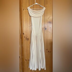 Lioness | Dresses | Lioness Smokeshow Strapless Denim Maxi Dress Size Xs |  Poshmark